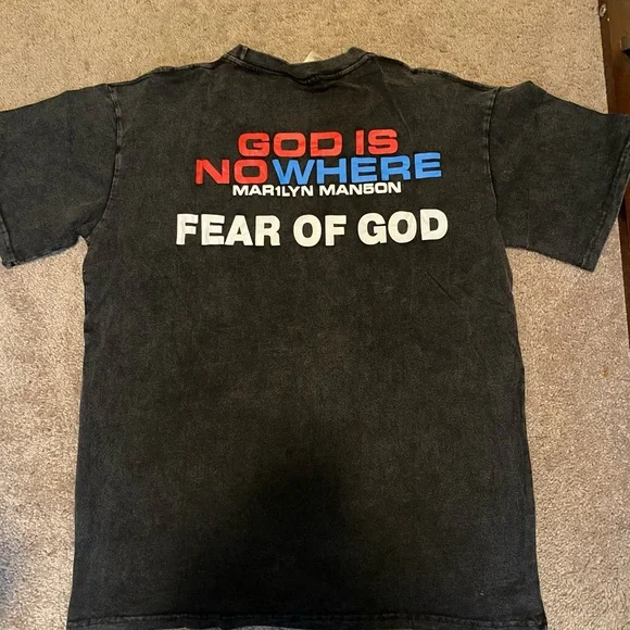 Fear of God Marilyn Manson Tee